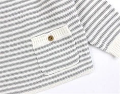 Lil Atelier coconut milk stribet pullover